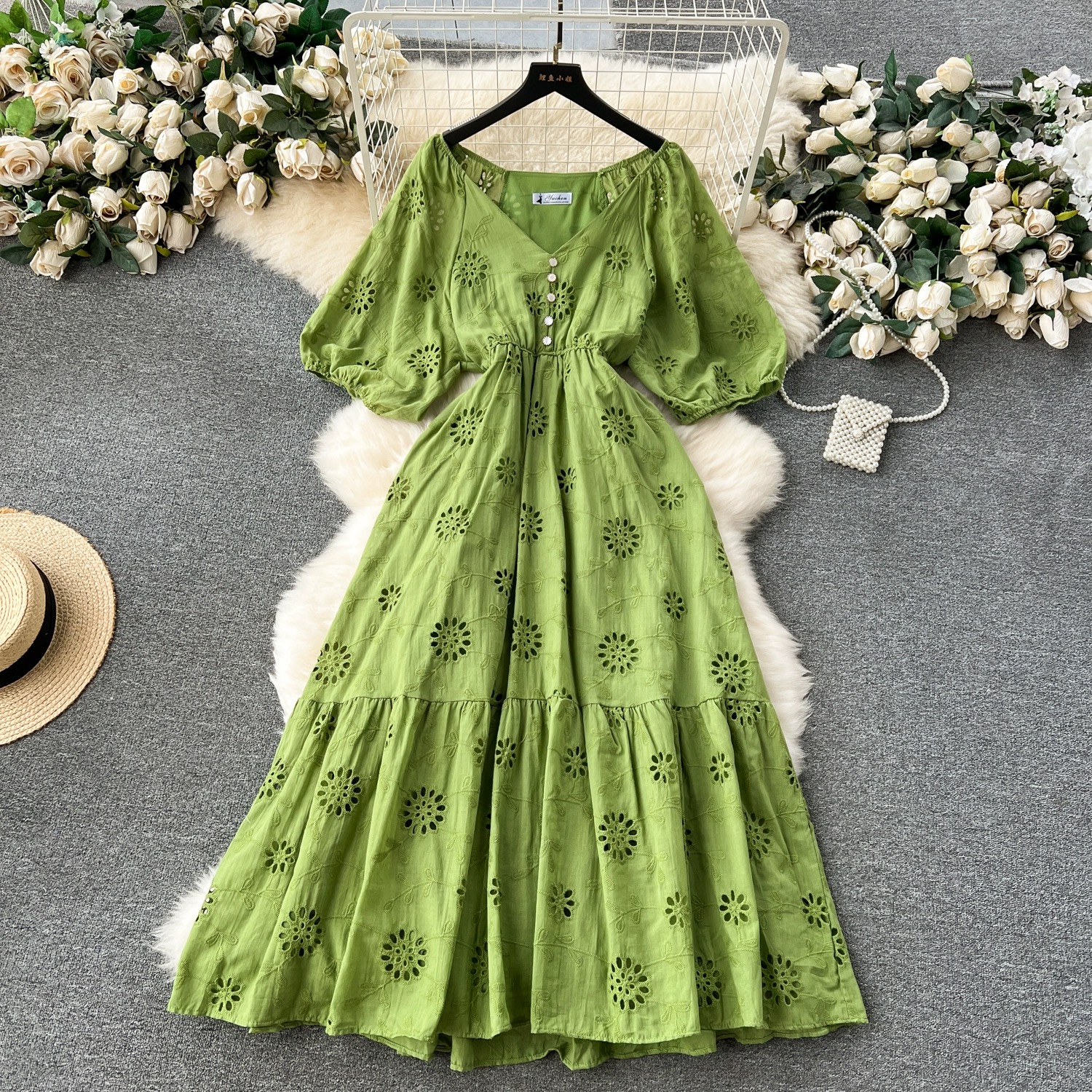 Roses only lace dress CD1014 images